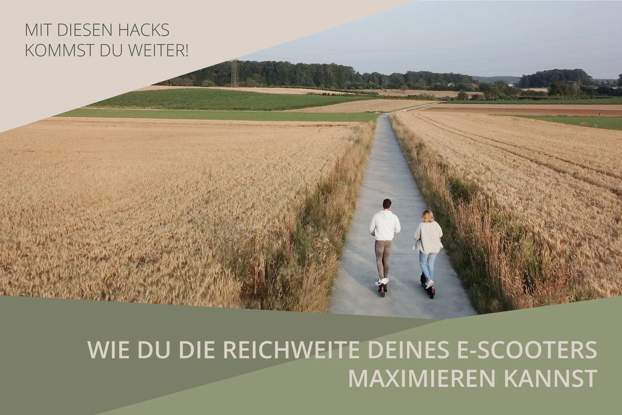 Wie Du die Reichweite Deines E-Scooters maximieren kannst