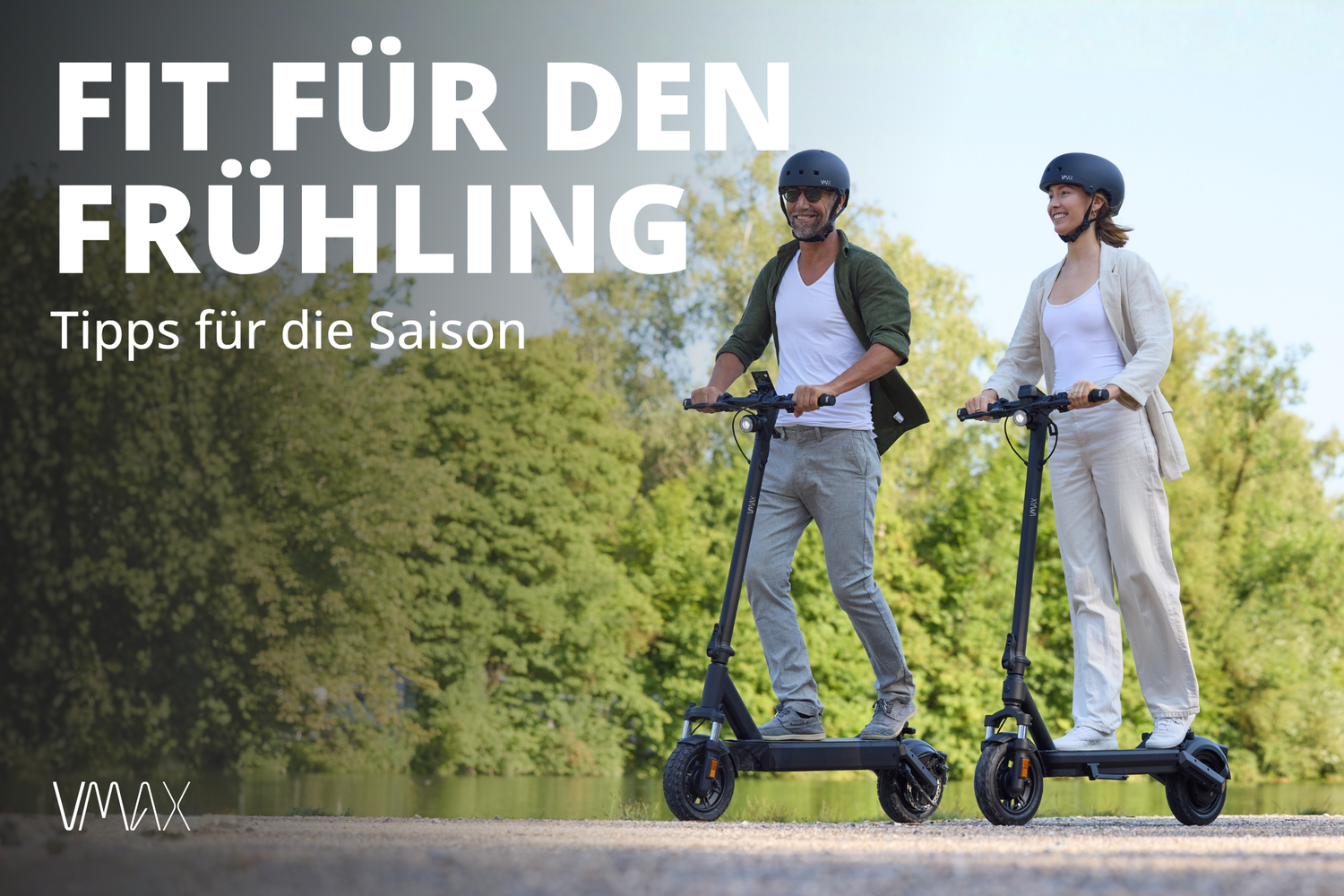 E-Scooter fit für den Frühling: So bereitest du deinen VMAX E-Scooter optimal vor
