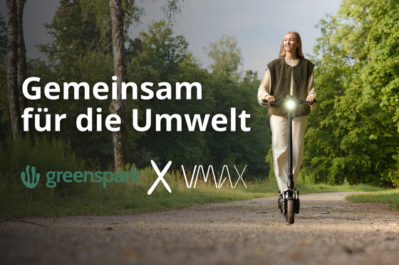 Gemeinsam Wirkung zeigen: Greenspark × VMAX